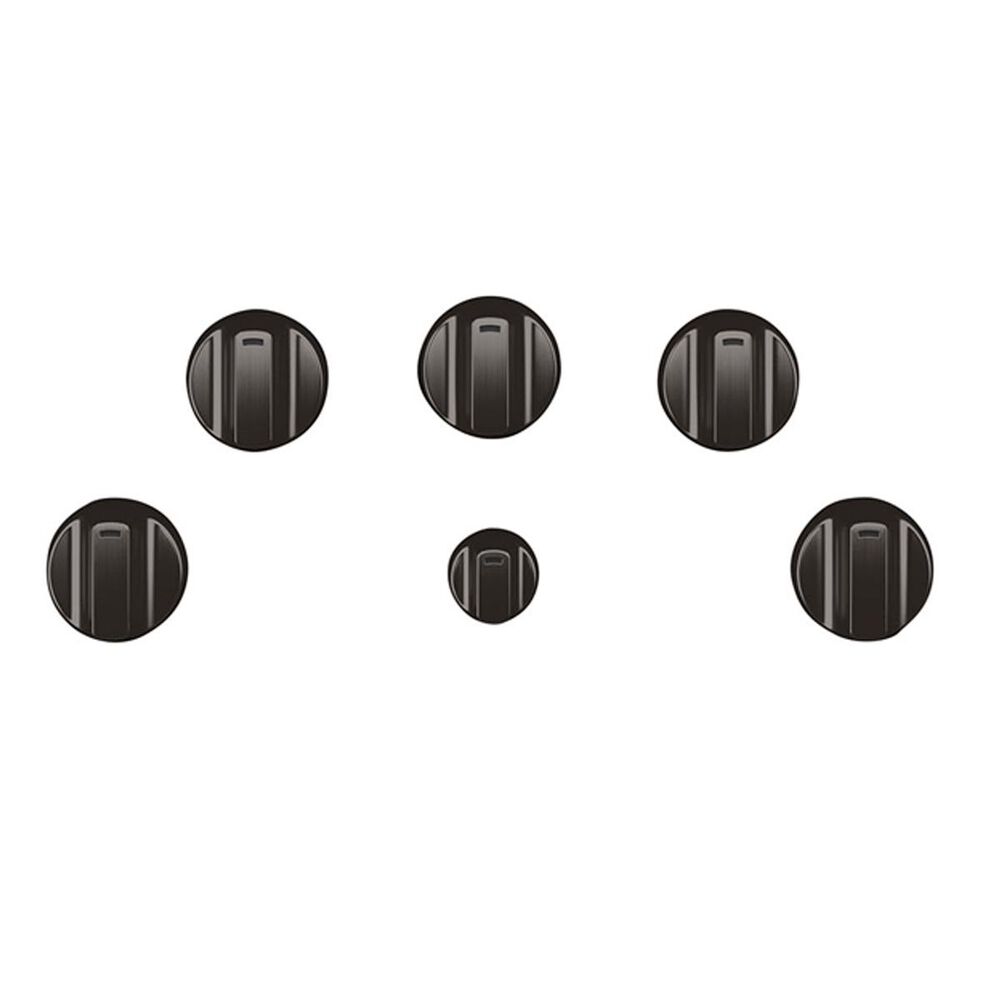 Cafe Electric Cooktop Knob in Brushed Black, , large