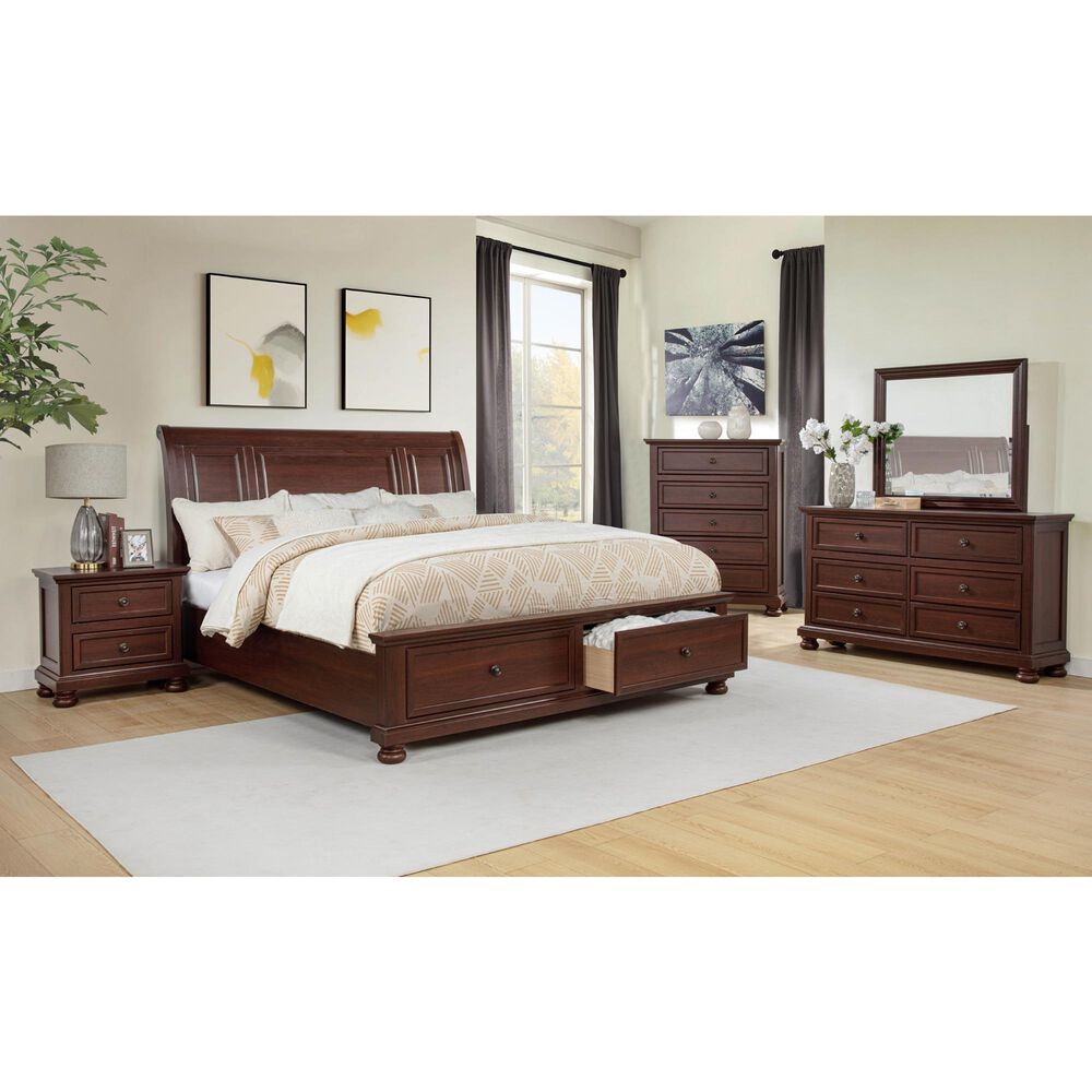 Crown Mark Claribelle Queen Storage Bed, , large