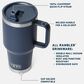 YETI Rambler 30 Oz Travel Mug with StrongHold Lid in Navy, , large
