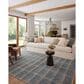Angela Rose Ember 7"10" x 10" Blue and Beige Area Rug, , large