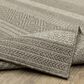 Oriental Weavers Caicos CA06A 1"10" x 7"6" Grey Runner, , large