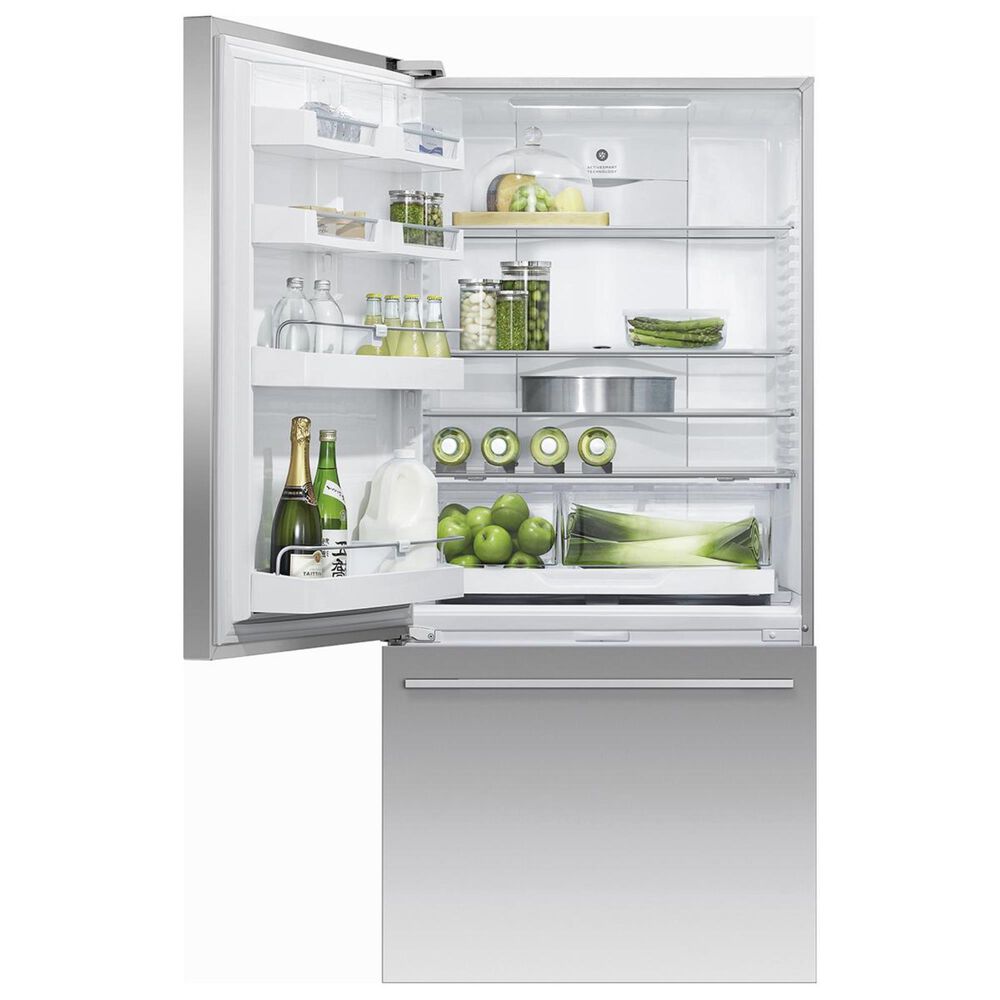 Fisher &amp; Paykel 17 Cu. Ft. Counter Depth Refrigerator with Left Hinge in Stainless Steel, , large