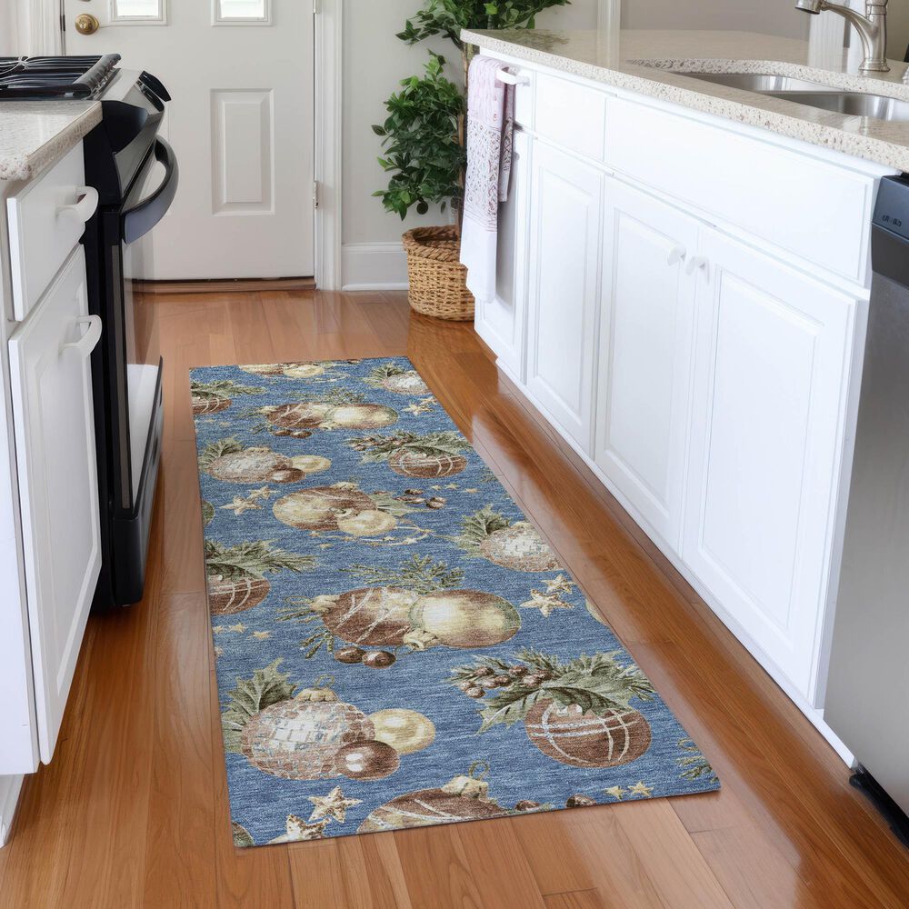Dalyn Rug Company Wonderland WN36 Denim 2&#39;3&quot; x 7&#39;6&quot; Runner, , large