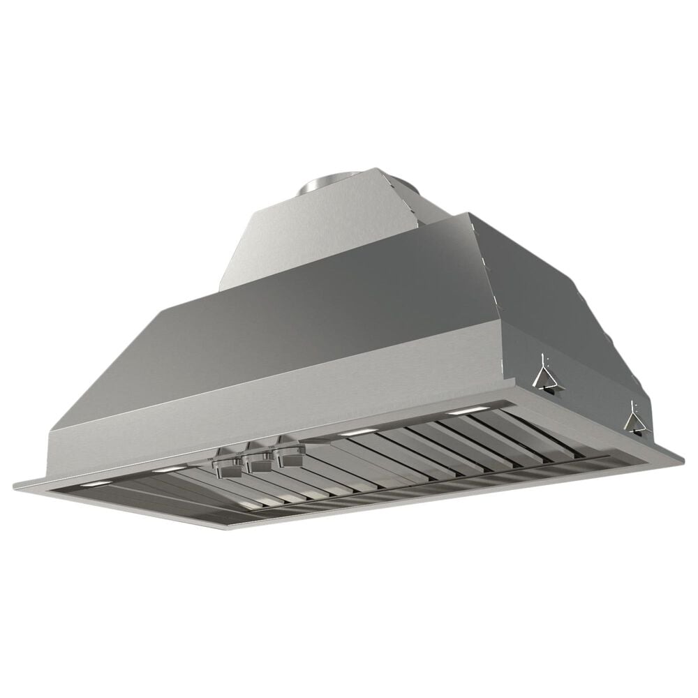 Fulgor Milano 600 Series 36&quot; Pro Insert Range Hood in Stainless Steel, , large