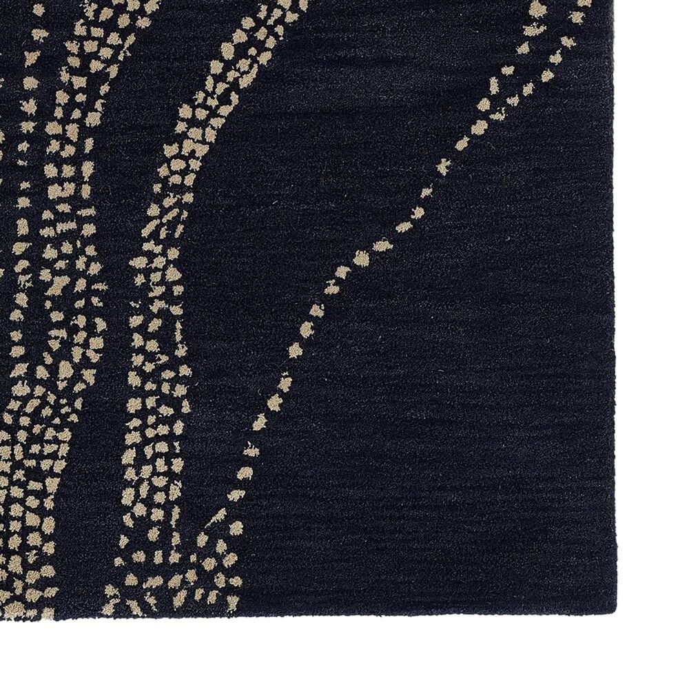 Momeni Simba Contemporary  2&#39;6&quot; x 8&#39; Navy Runner, , large