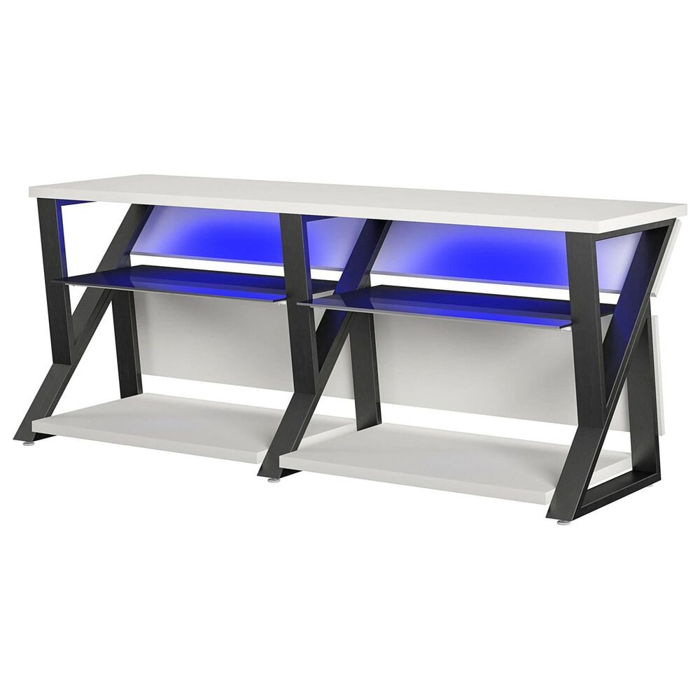 DHP Genesis TV Stand in White, , large