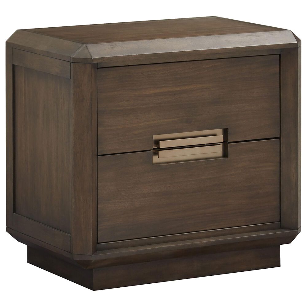 Nicolette Home Nouvel 2 Drawer Nightstand in Russet, , large