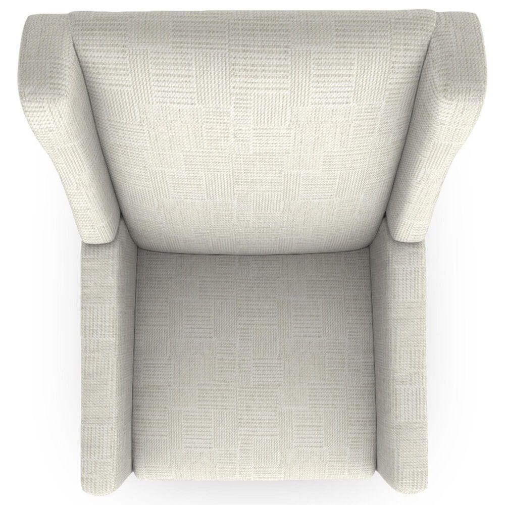 Best Home Furnishings Lillian Swivel Glider Recliner in Snow, , large