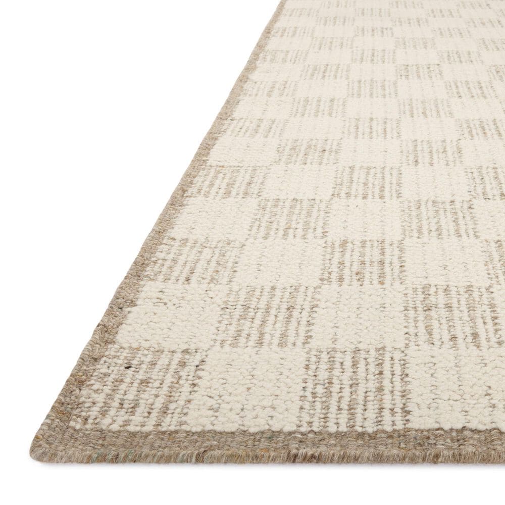 Loloi Knox Ivory and Khaki 9&#39;6&quot; x 13&#39;6&quot; Area Rug, , large