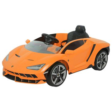 Best Ride On Cars 12V Lamborghini Centanario Ride On Car in Orange, , large