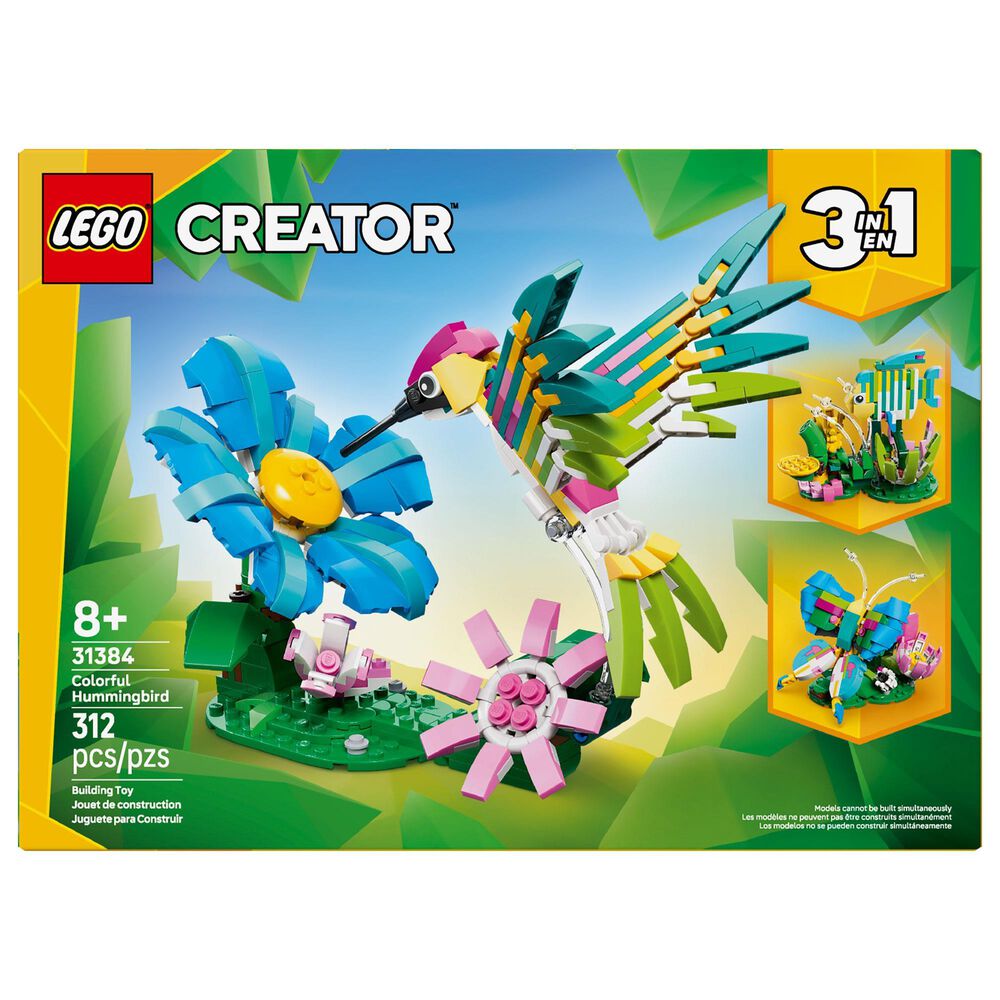 LEGO Creator Wild Animals - Colorful Hummingbird Building Set, , large