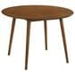 Blue River Arcadia and Juno 5-Piece 42" Dining Set with Blue Cushion in Walnut, , large