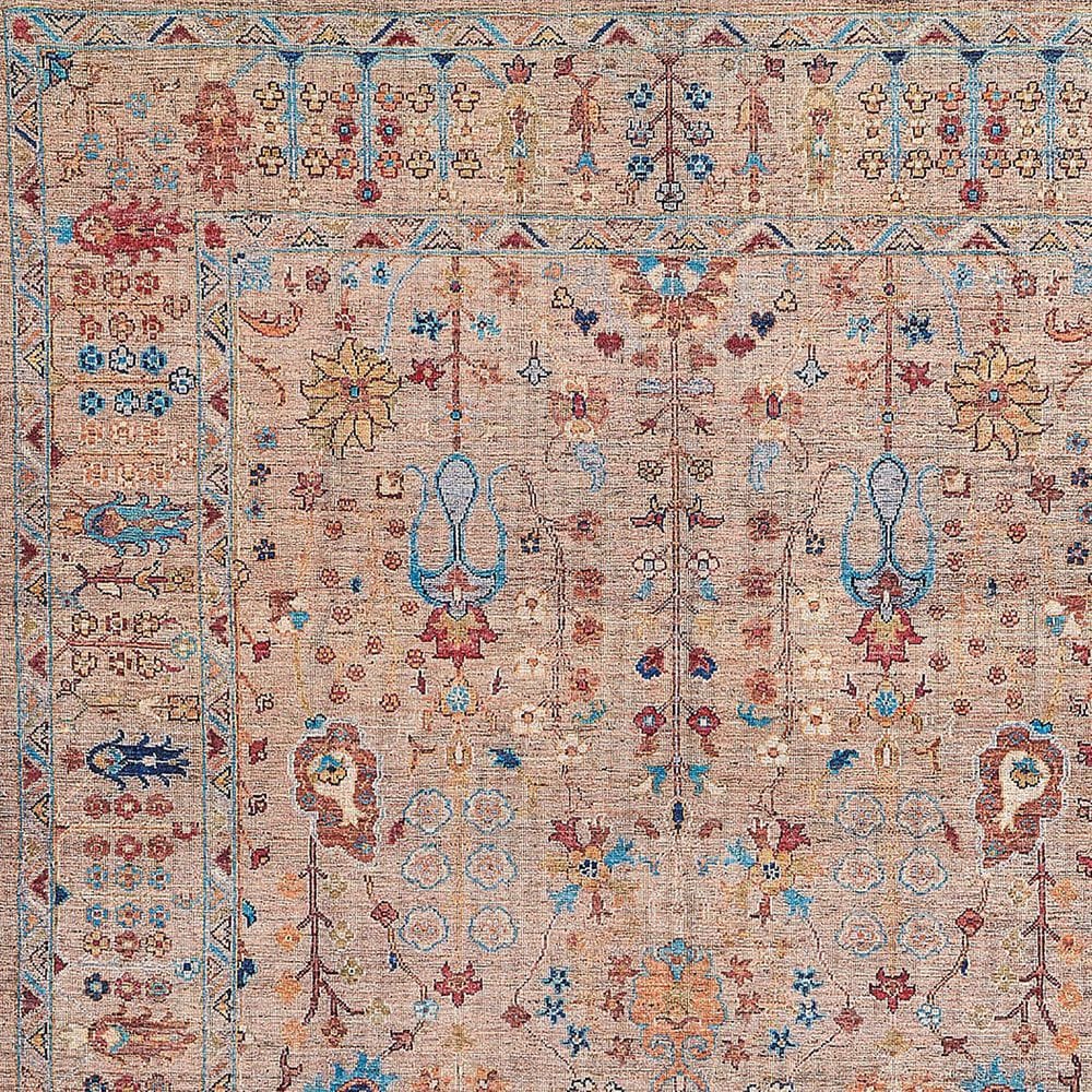 Feizy Rawlins 3&#39;11&quot; x 6&#39; Beige and Multicolor Area Rug, , large