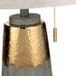 Crestview Collection Wilkerson Table Lamp in Grey and Gold, , large