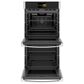 GE Profile 27" Smart Built-In Convection Double Wall Oven - Stainless Steel, , large