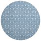 Dalyn Rug Company The Reserve TR10 Denim 8" Round Indoor/Outdoor Area Rug, , large