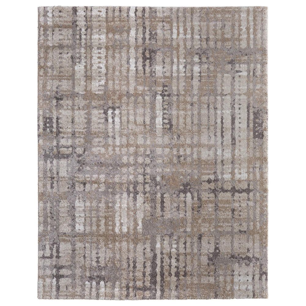 Feizy Rugs Skyview 10" x 12"8" Ivory and Brown Area Rug, , large