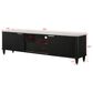 Crown Mark Britany 79" TV Stand in Driftwood, , large