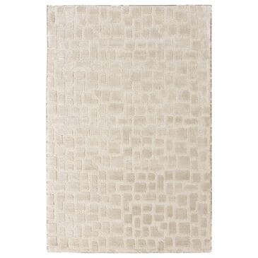 Central Oriental Stonington Aster 5" x 7"6" Coconut and Lace Area Rug, , large