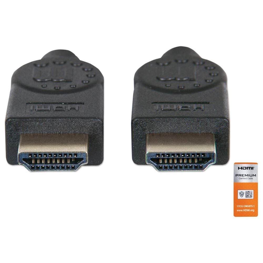 Manhattan 4K HDMI Cable with Ethernet in Black, , large