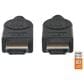 Manhattan 4K HDMI Cable with Ethernet in Black, , large