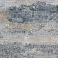 Surya Brunswick 2"7" x 10" Sage, Gray, White and Blue Runner, , large
