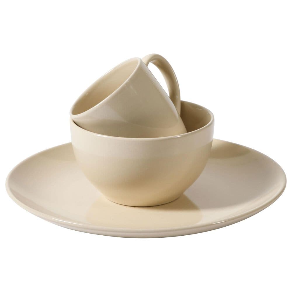 Gibson Overseas, Inc Everyday Plus 12-Piece Dinnerware Set in Cream, , large