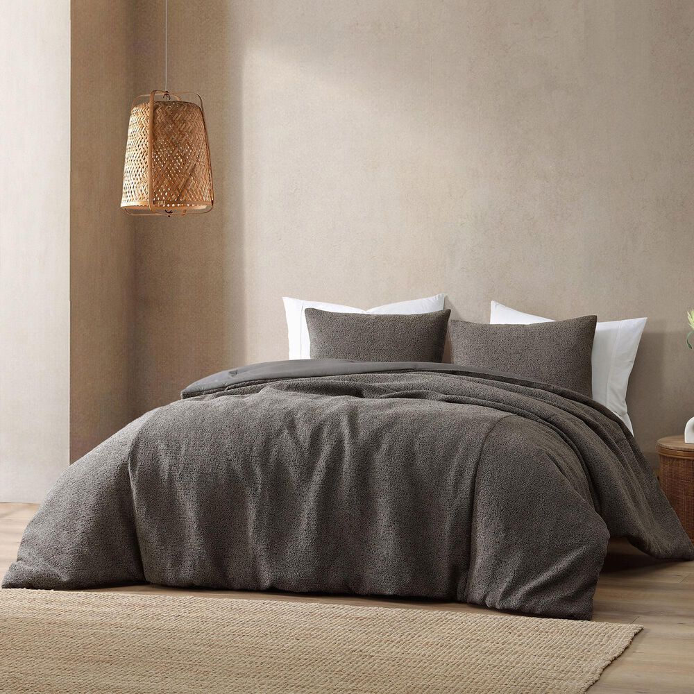 Hallmart Collectibles Walnut Creek 3-Piece Queen Comforter Set in Gray, , large