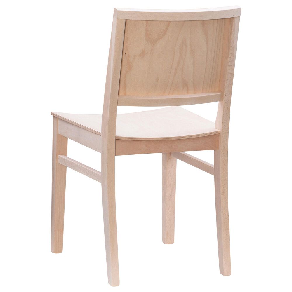Linon Home Decor Devin Side Chair in Unfinished, , large