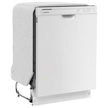 Amana 24" Build-in Dishwasher with Midnight Interior in White, , large