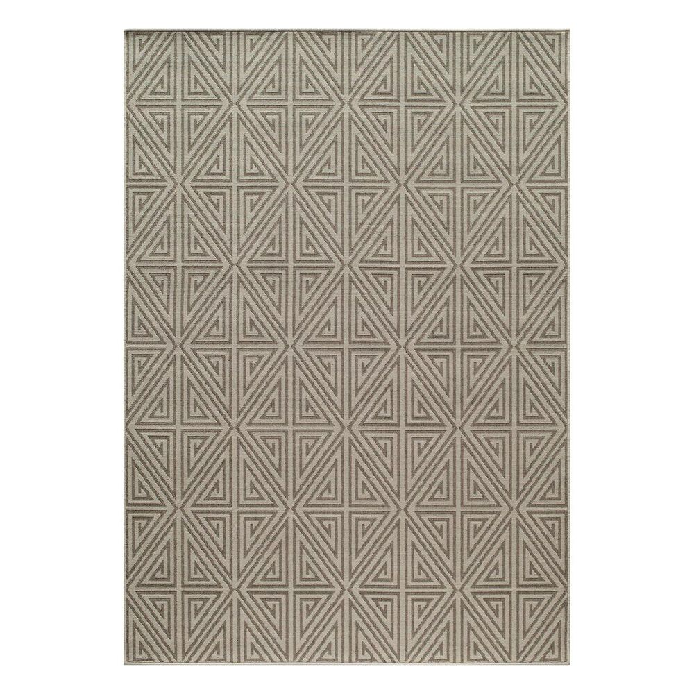 Momeni Baja BAJ-4 6"7" x 9"6" Taupe Area Rug, , large