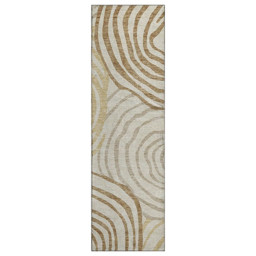 Dalyn Rug Company Neo NO10 2"3" x 7"6" Gold Runner, , large