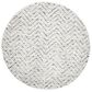 Safavieh Adirondack ADR104N-4R 4" x 4"  Ivory/Charcoal Round Rug, , large