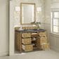 James Martin Vanities Lorelai 48" Single Vanity in Light Natural Oak with 3 cm Parisien Bleu Quartz Top, , large