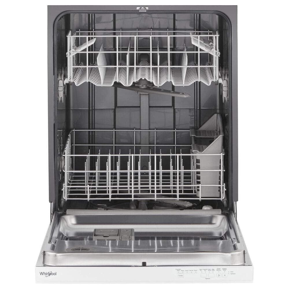 Whirlpool 24&quot; Pocket Handle Dishwasher in White, , large