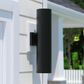 Vaxcel Chiasso 20" 2-Light Outdoor Wall Sconce in Textured Black, , large