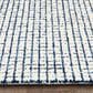 L&R Resources Criss Cross Navy and Ivory 7"9" x 9"9" Area Rug, , large