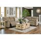 Ashley Alphons Manual Reclining Sofa in Briar, , large