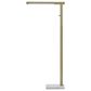 Ashley Santiford Metal Floor Lamp in Gold and White, , large