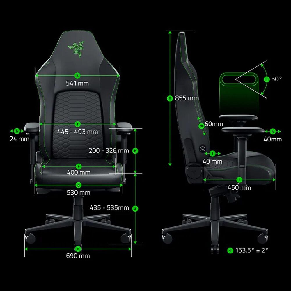 Razer Iskur V2 X NewGen Ergonomic Gaming Chair in Quartz, , large