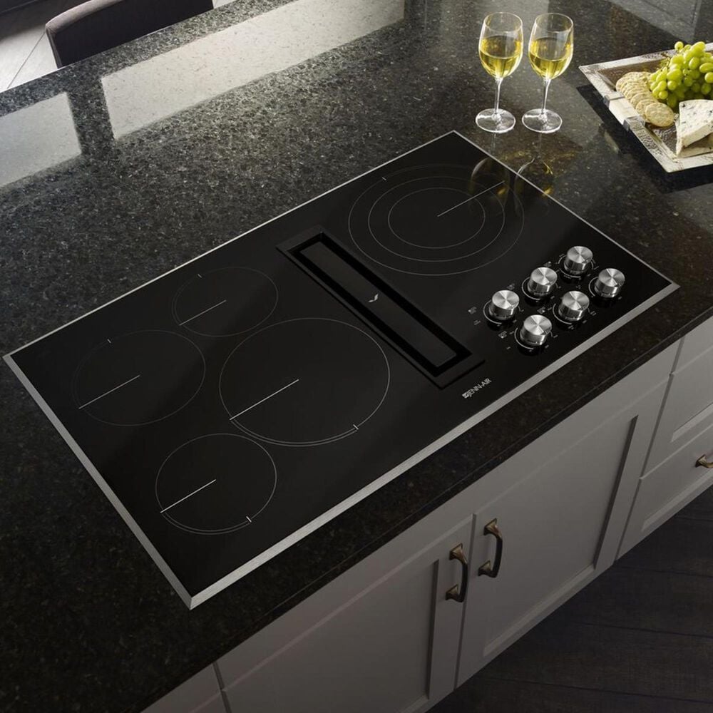 JennAir 36" JX3 Electric Downdraft Cooktop in Stainless Steel