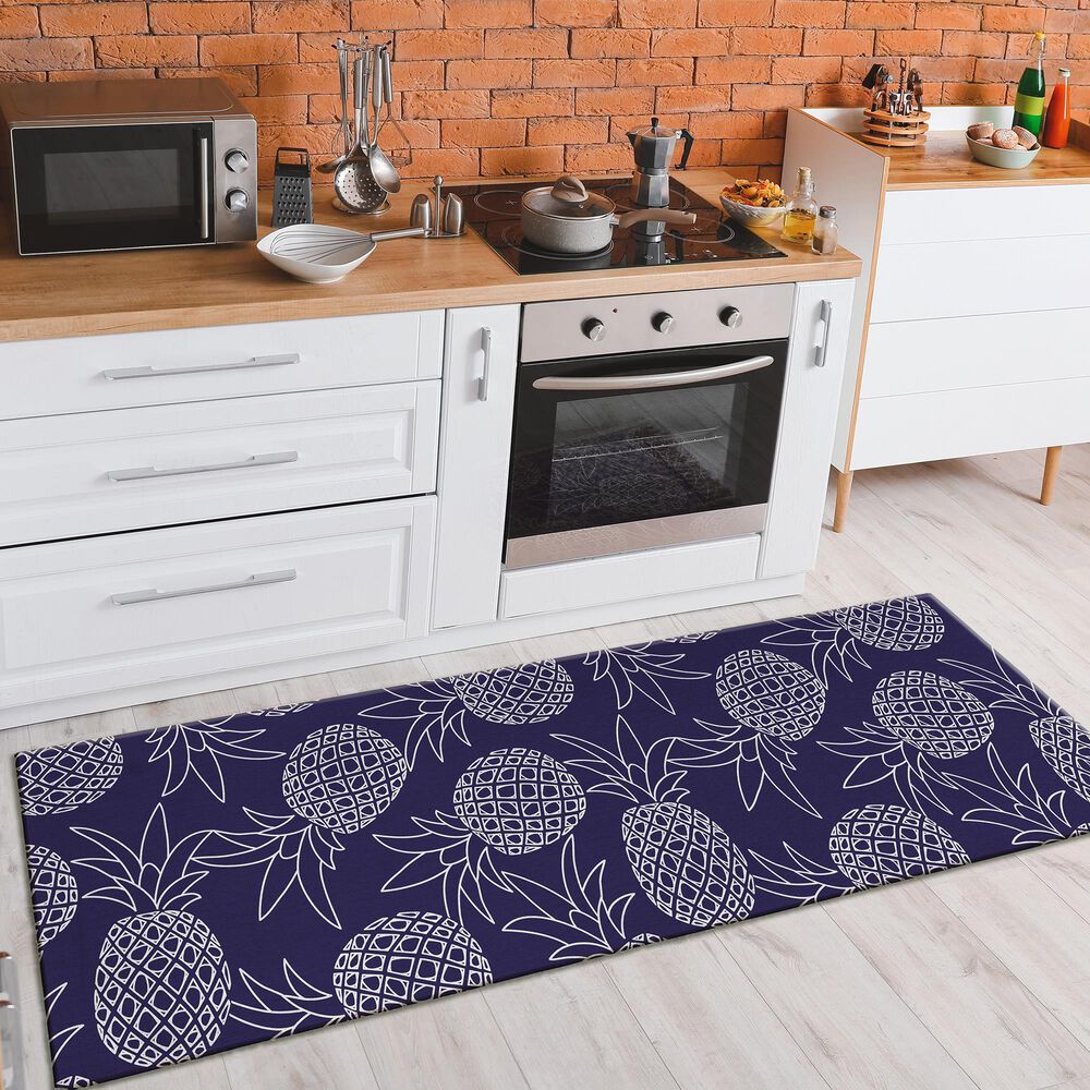Dalyn Rug Company Kendall KE6 2&#39;3&quot; x 7&#39;6&quot; Navy Runner, , large