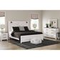 Ashley Gerridan King Panel Bed in White Gray, , large