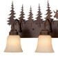 Vaxcel Yellowstone 4-Light Bathroom Vanity in Burnished Bronze, , large