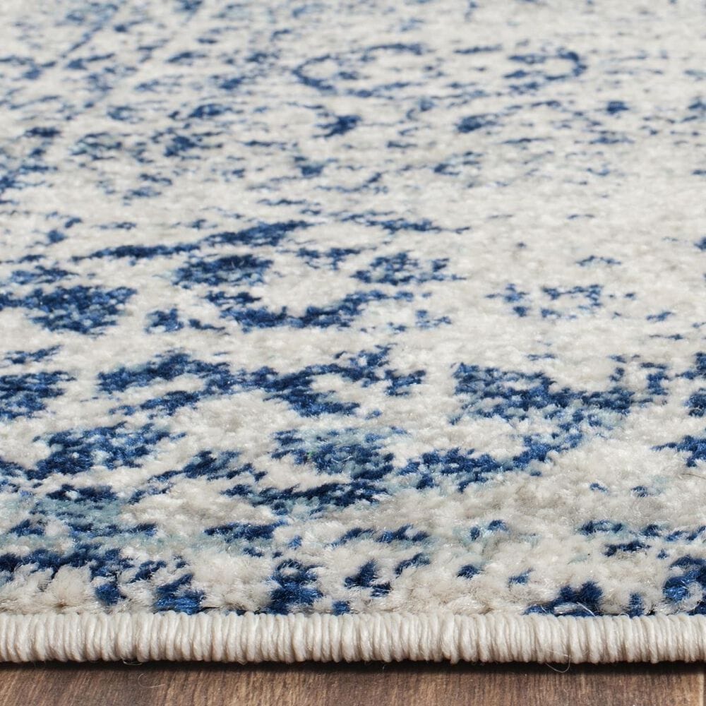 Safavieh Evoke EVK260C-27 2&#39;2&quot; x 7&#39; Ivory/Blue Runner, , large