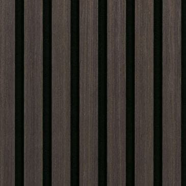 MS International Acoustic Wood Slat Espresso 24" x 48" Wall Panels, , large