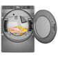 Whirlpool 7.4 Cu. Ft. Smart Front Load Gas Dryer with Steam Capabilities in Radiant Silver, , large
