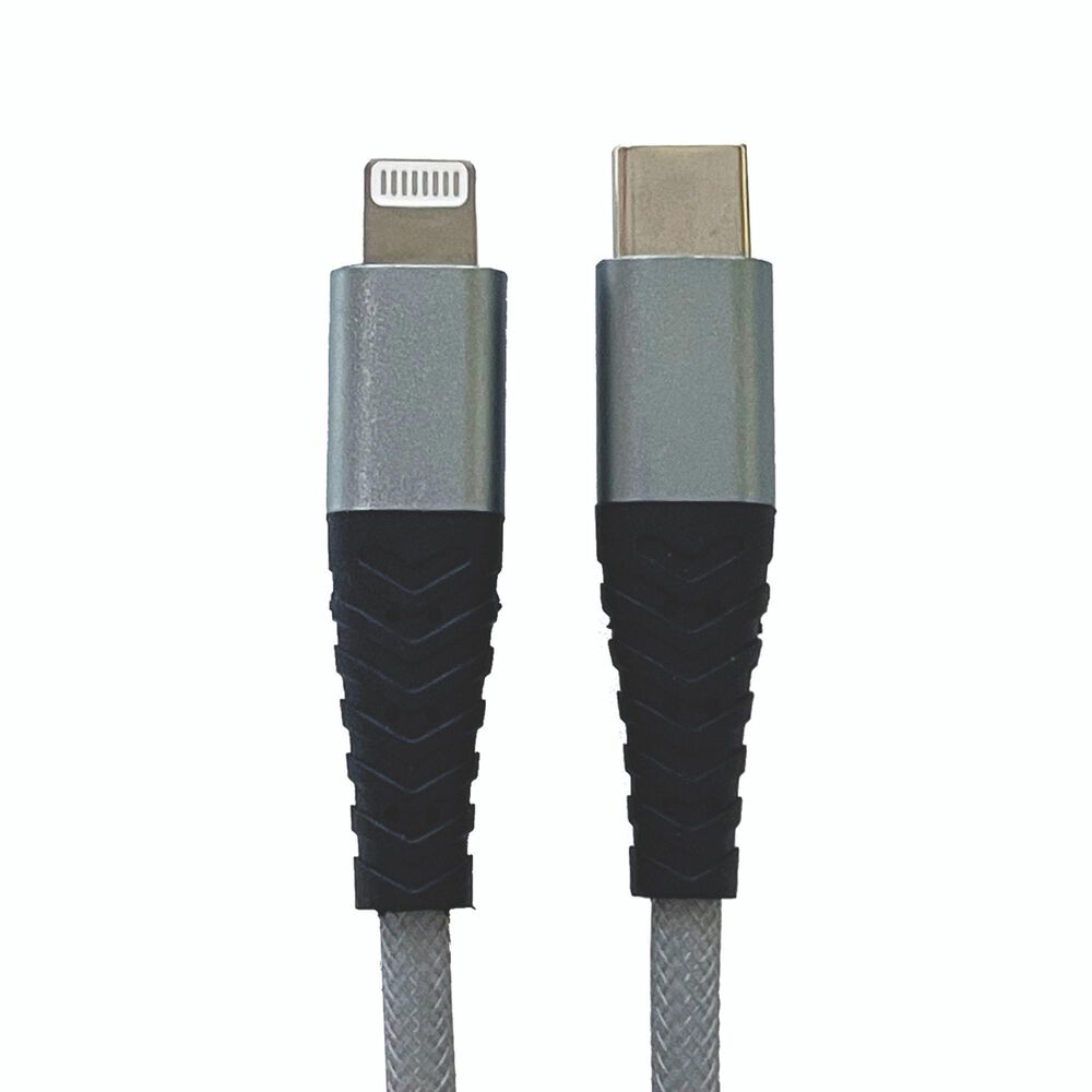 Voltz 8 Ft Power Delivery Lightning Cable, , large