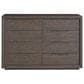 Furniture Worldwide Modern 8 Drawer Dresser Only in Sable, , large