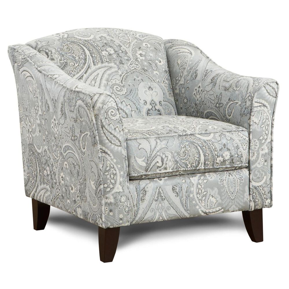 Xenia Accent Chair in Kitterage Cobalt, , large